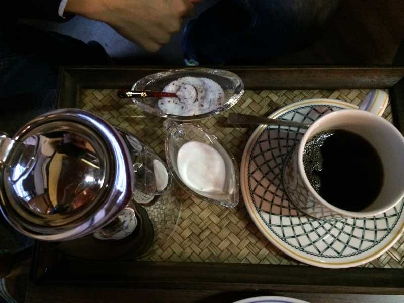 maruya（まるや）コーヒー、季節のタルト、ほうじ茶プリン、八宝茶 (3)