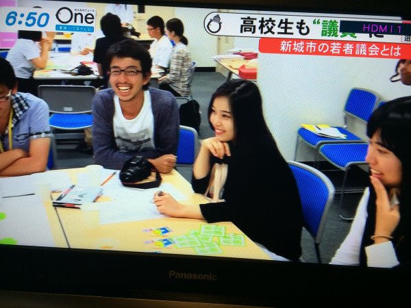 みんなのニュースOneに愛知県新城市若者議会が取り上げられました！ (8)